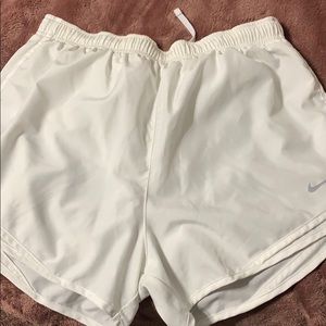 White Nike Shorts